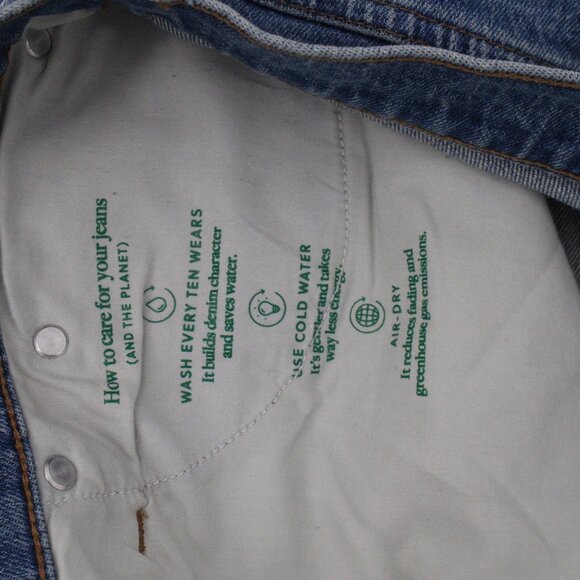 NWT J Crew jeans womens 35 42x29 Mid Rise 90's Classic Straight Fit blue stretch - Picture 11 of 13